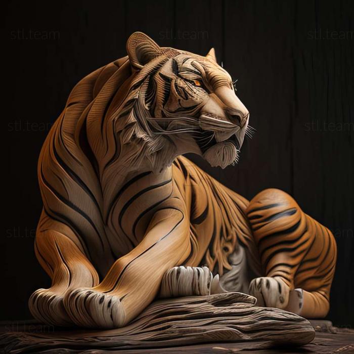 Animals Panthera tigris acutidens